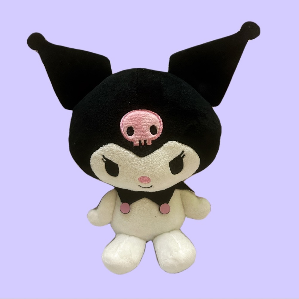 Sanrio /Mattel Kuromi Black and White Plush Doll